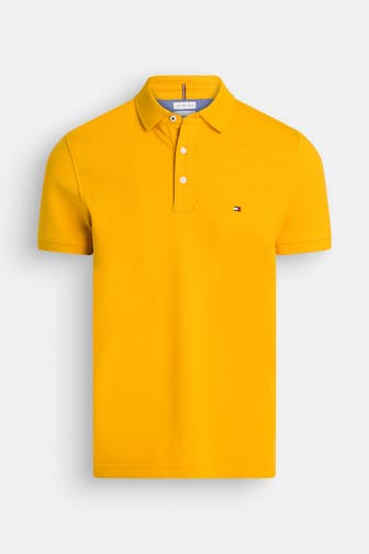 TOMMY HILFIGER Polo-Shirt sonnengelb