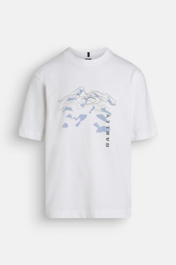 OAKLEY T-Shirt 'Mtn Ridge' weiß