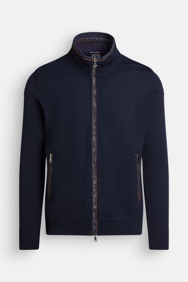 PAUL & SHARK - Strickjacke navy