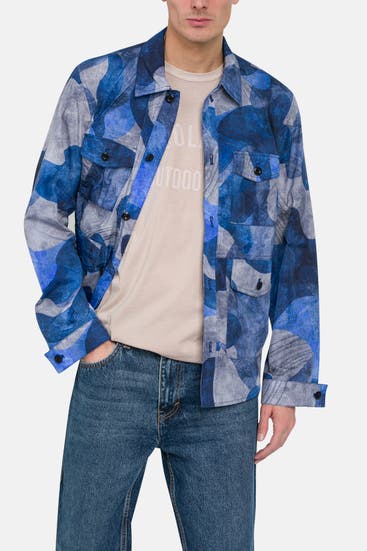 WOOLRICH - Overshirt gemustert