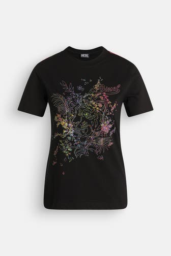 DIESEL T-Shirt schwarz
