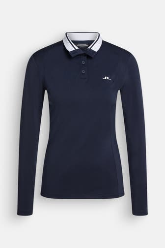 J.LINDEBERG SPORTSWEAR Longsleeve Polo navy