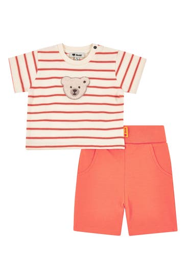 STEIFF Set: T-Shirt und Shorts
