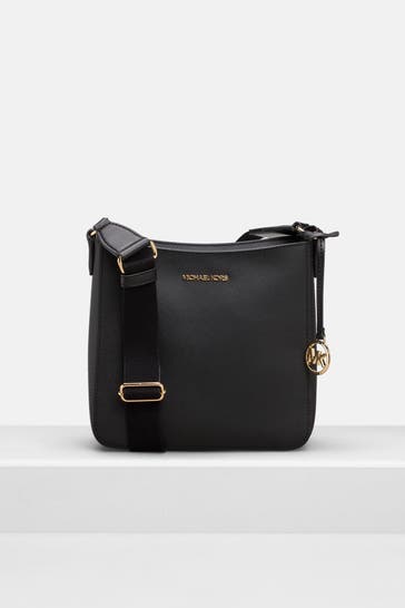 MICHAEL MICHAEL KORS Umhängetasche 'Jet Set Travel' schwarz