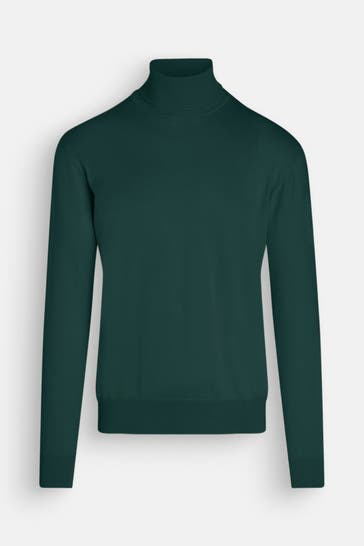 PEUTEREY Rollkragenpullover 'Chico' dunkelgrün