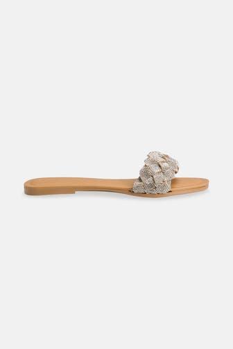 STEVE MADDEN Zehentrenner 'Aleeza' silber