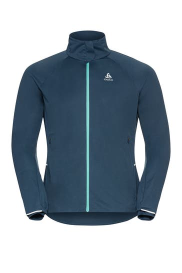 ODLO Trainingsjacke 'Zeroweight Pro' azurblau