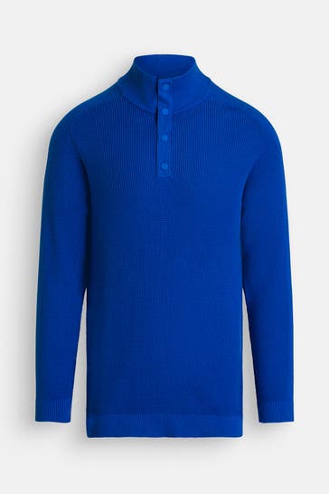 S.OLIVER Strick-Troyer royalblau