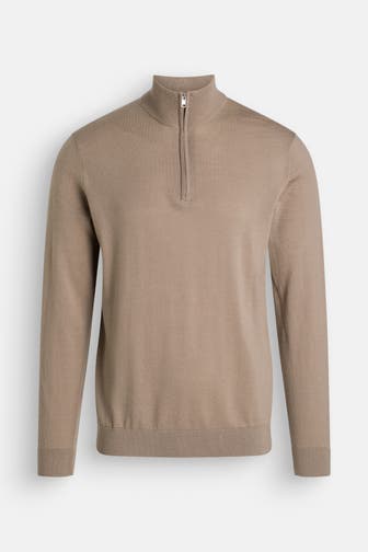 SELECTED Wollmix-Troyer hellbraun