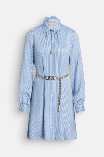 MICHAEL MICHAEL KORS Blusenkleid gestreift