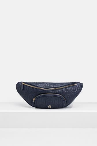 AIGNER Bauchtasche 'Diadora' dunkelblau