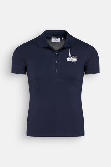 LACOSTE Polo-Shirt nachtblau