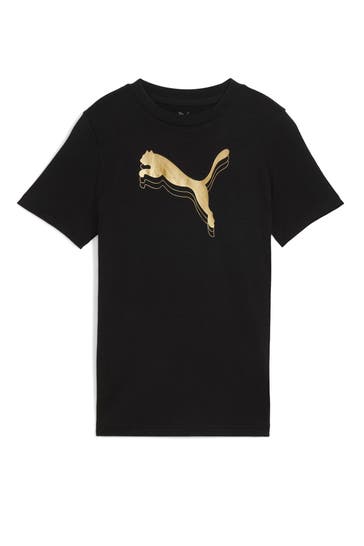 PUMA T-Shirt schwarz