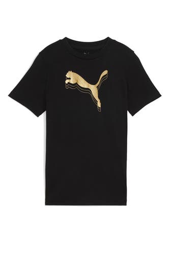 PUMA T-Shirt schwarz