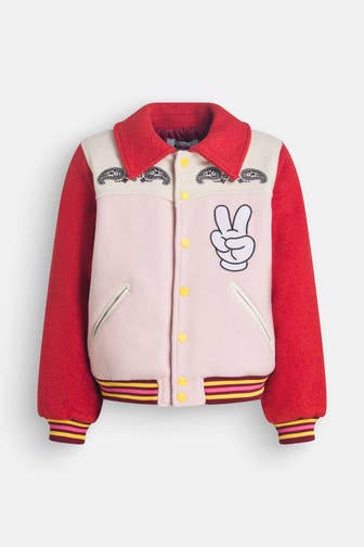 MARC JACOBS Wollmix-Blouson mehrfarbig