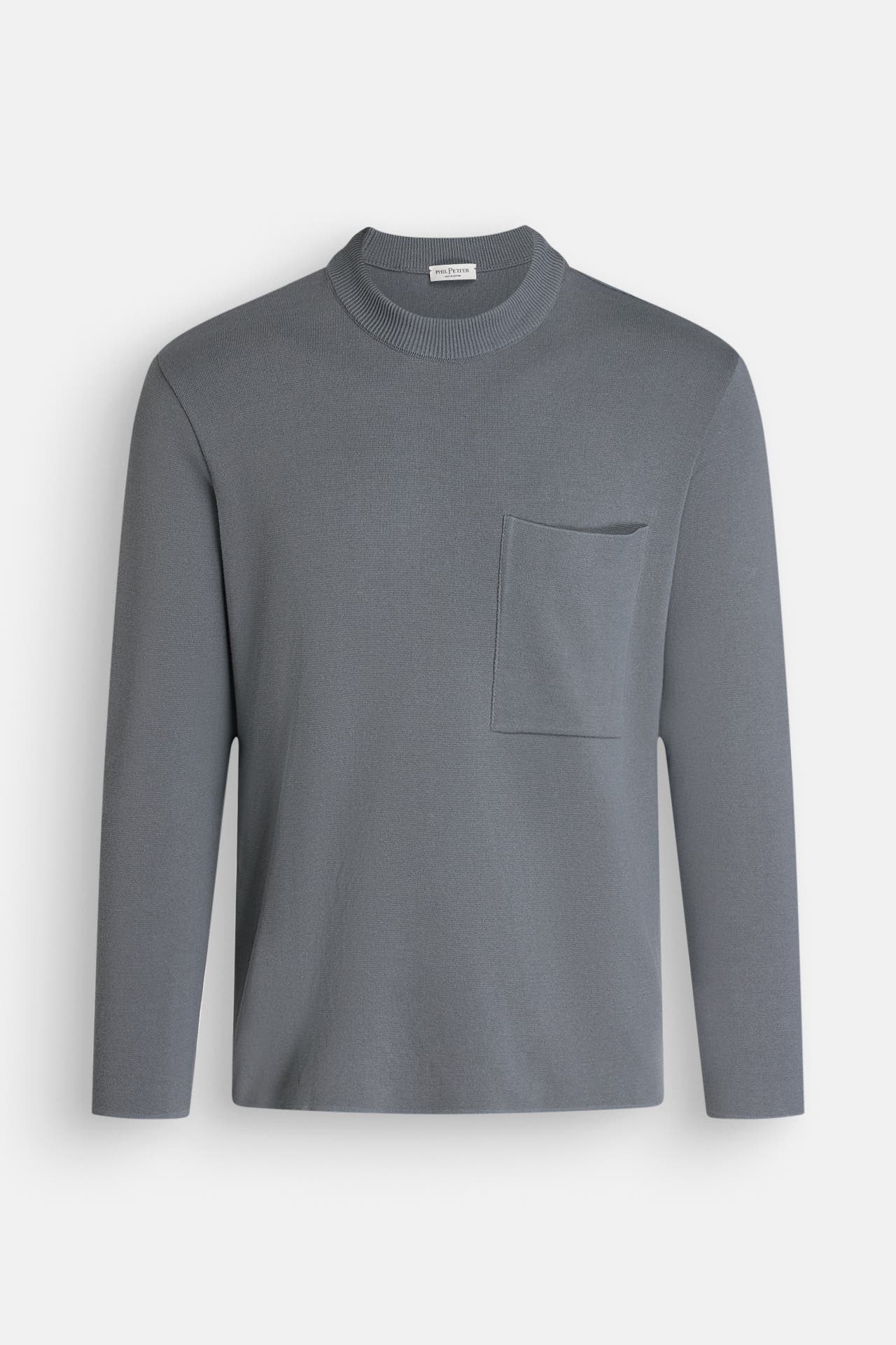 PHIL PETTER Strickpullover dunkelgrau, Bild 1
