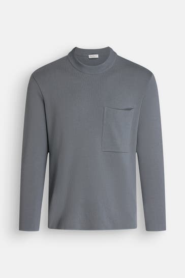 PHIL PETTER Strickpullover dunkelgrau