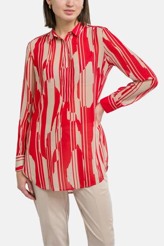 COMMA, Blusenshirt gemustert