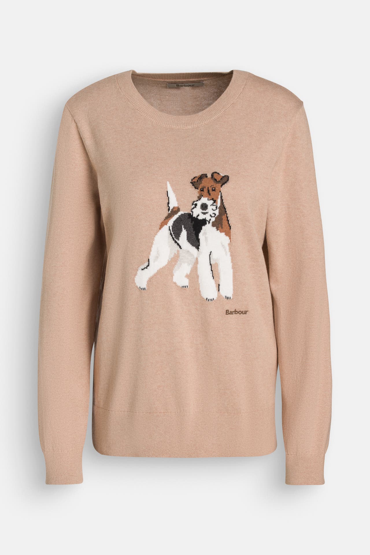 BARBOUR Strickpullover beige, Bild 1