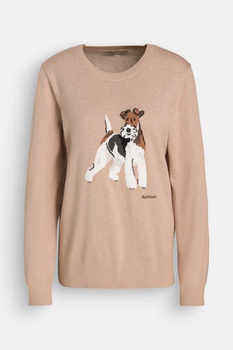 BARBOUR Strickpullover beige