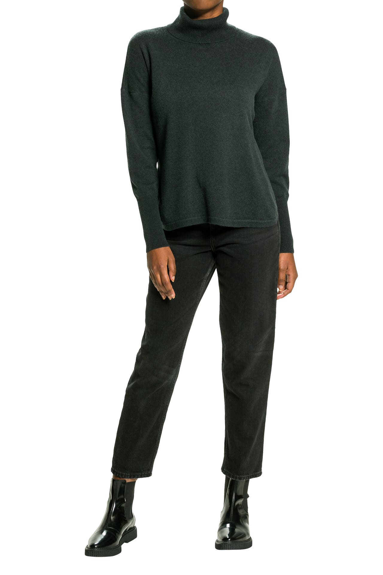 FTC Rollkragenpullover dunkelgrau, Bild 1