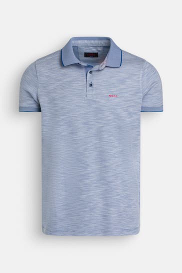 NEW ZEALAND AUCKLAND Polo-Shirt 'Corbin' blau meliert
