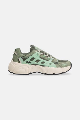 BUFFALO Sneaker oliv