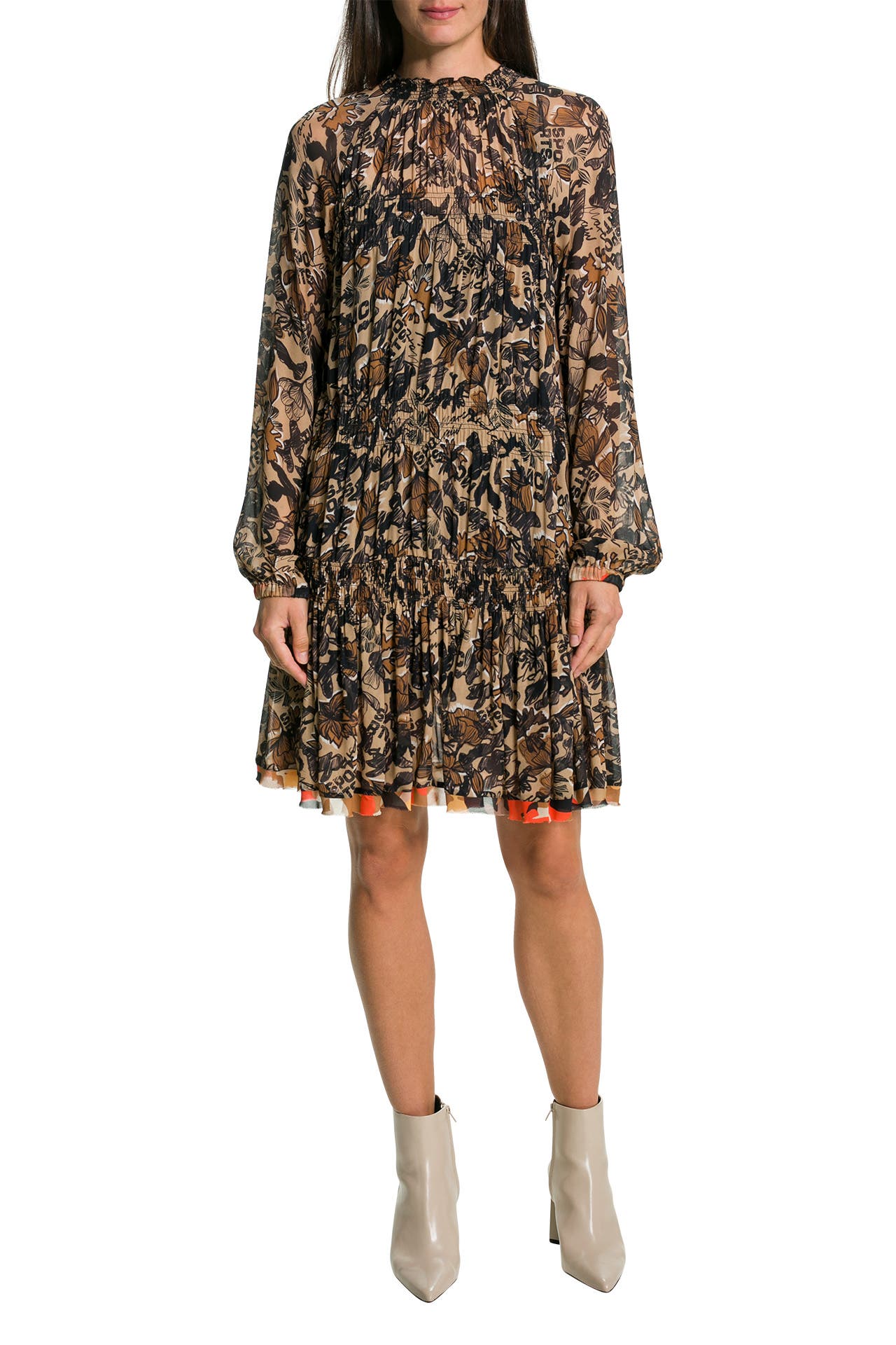 Kleid gemustert - MARC CAIN » günstig online kaufen | Outletcity | Sommerkleider