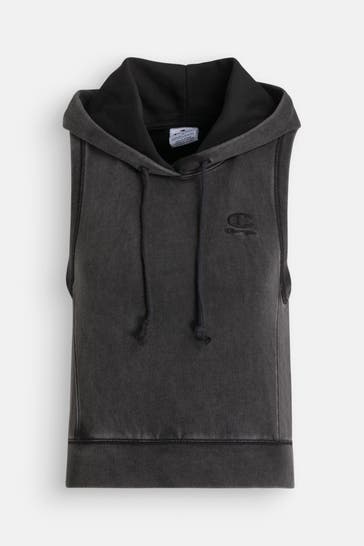 CHAMPION Hoodie-Weste dunkelgrau