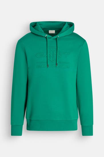 GANT Hoodie grün