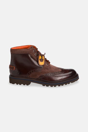 MELVIN & HAMILTON Leder-Stiefel 'Pierce 21' braun