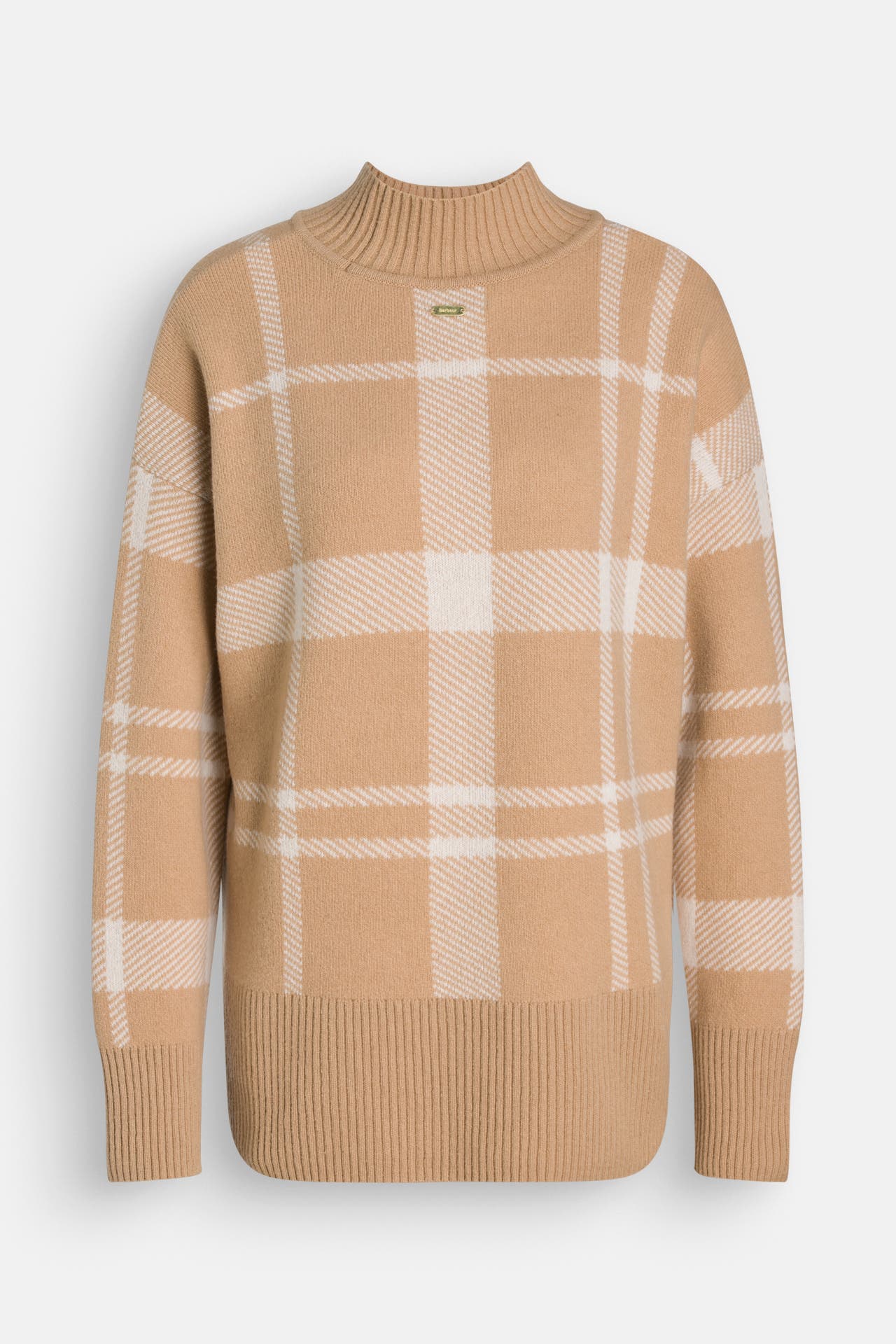 BARBOUR Wollmix-Pullover beige, Bild 1