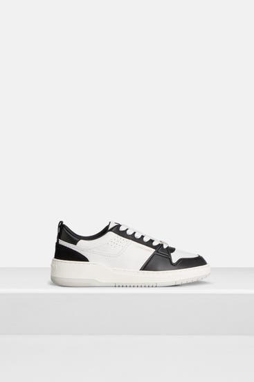 FERRAGAMO - Leder-Sneaker 'Dennis' mehrfarbig