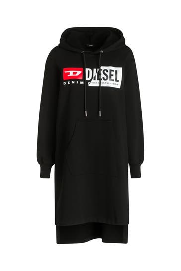 DIESEL Sweatkleid schwarz