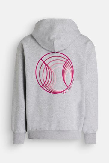 J.LINDEBERG SPORTSWEAR Hoodie 'Steffen' grau
