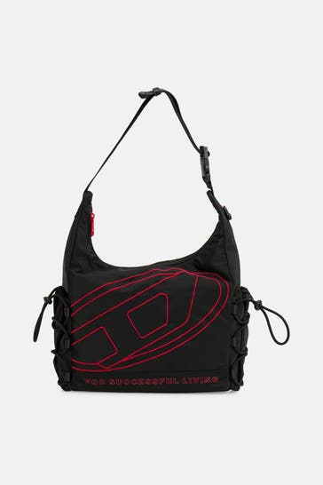 DIESEL Schultertasche schwarz