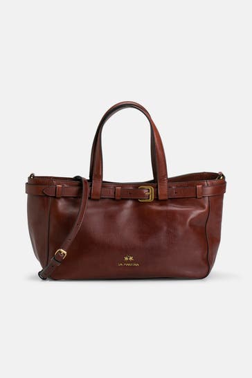 LA MARTINA Shopper 'Bandera' burgunder
