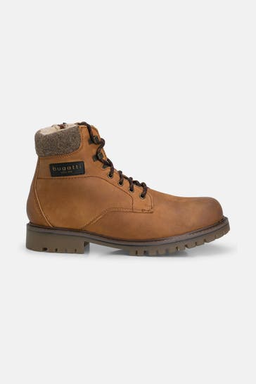 BUGATTI Winter-Boots 'Justin' cognac