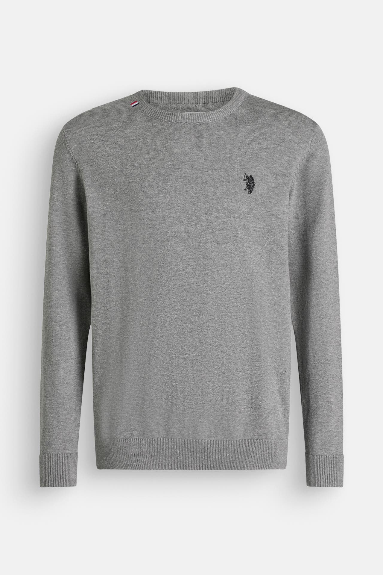U.S. POLO ASSN. Strickpullover 'Jim' grau, Bild 1