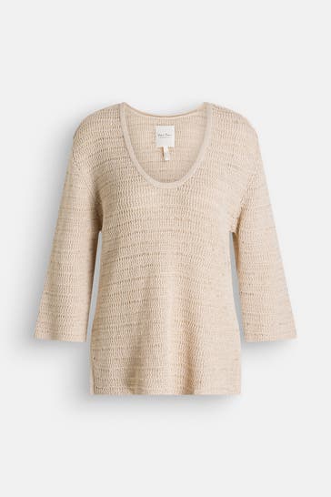 PART TWO Strickshirt 'Judith' beige