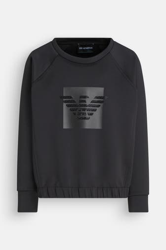 EMPORIO ARMANI Sweatshirt 'Felpa' schwarz
