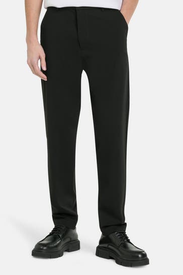 SELECTED Chino schwarz