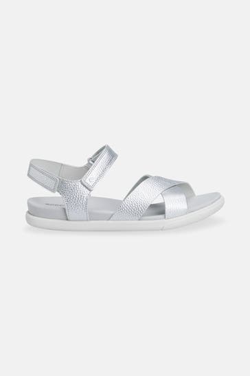ECCO Sandalen 'Damara' silber