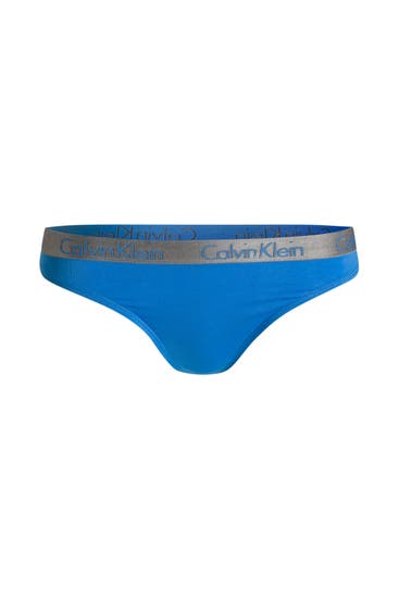 CK UNDERWEAR - String azurblau