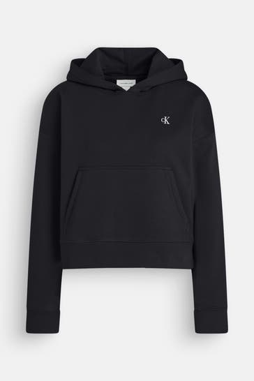 CALVIN KLEIN Hoodie schwarz