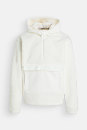 NIKE Fleece-Troyer ecru