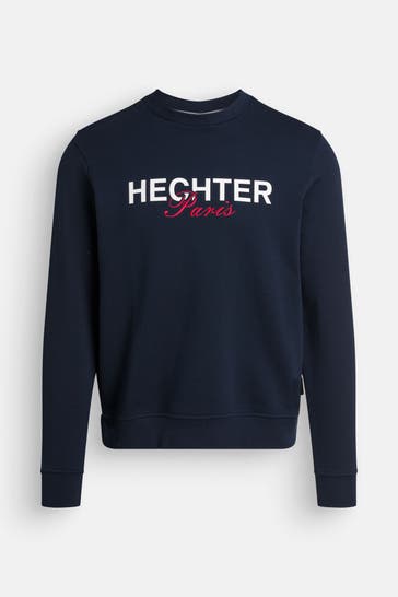 HECHTER Paris Sweatshirt navy