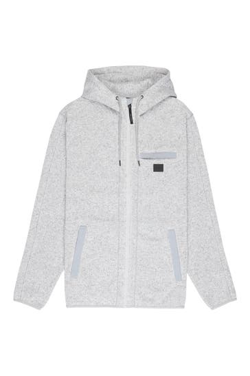 QUIKSILVER Strickjacke grau