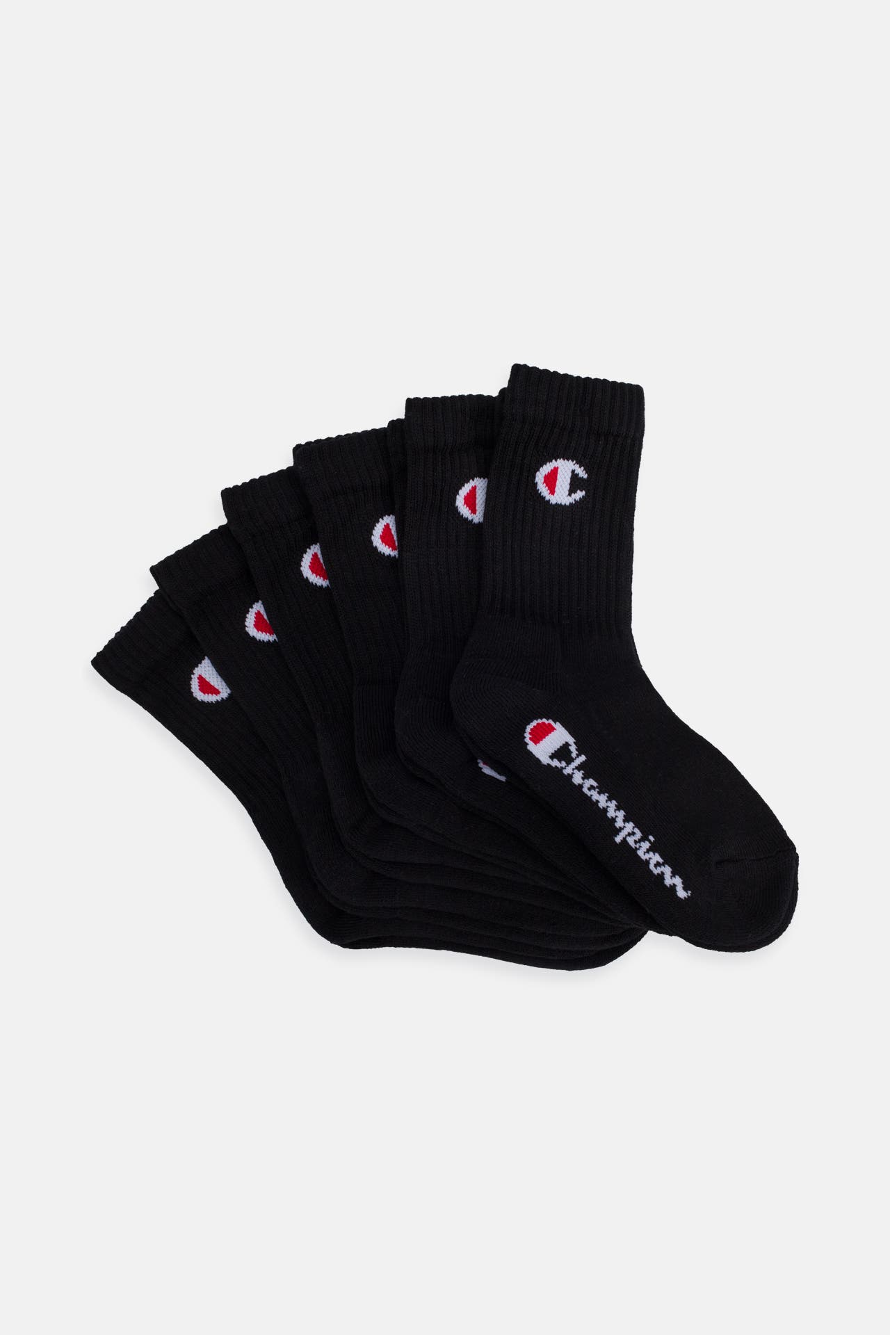 CHAMPION 6er Pack Strümpfe schwarz, Bild 1