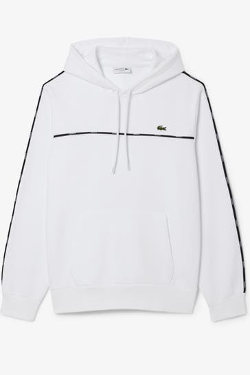 LACOSTE Hoodie weiß